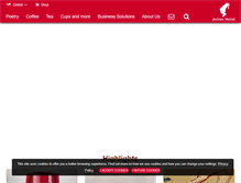 Tablet Screenshot of meinlcoffee.com
